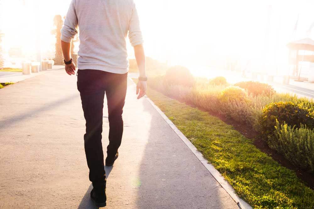 New research claims – 75 minutes of walk a week will save you from depression