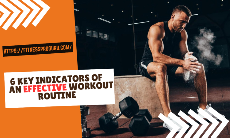6 Key Indicators of an Effective Workout Routine